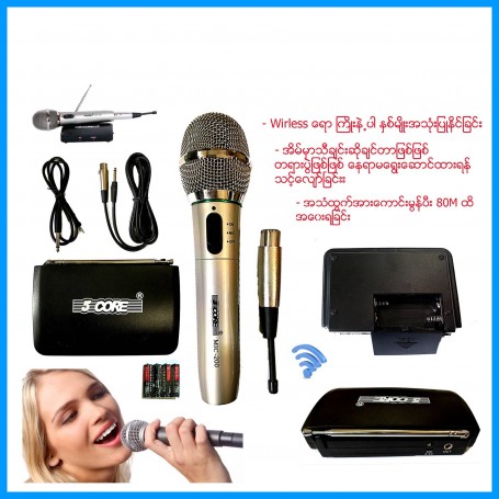 5 Core Wirless Microphone
