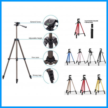 Light weight plastic tripod