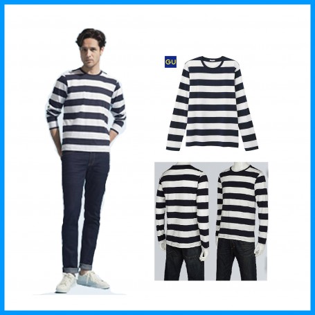 Border T shirt