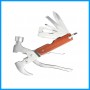 Multitool knife and hammer set