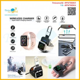 PORTABLE KEYCHAIN APPLE WATCH WIRELESS CHARGER