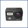 4K action camera with LCD