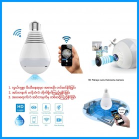 Light Bulb Panoramic Camera