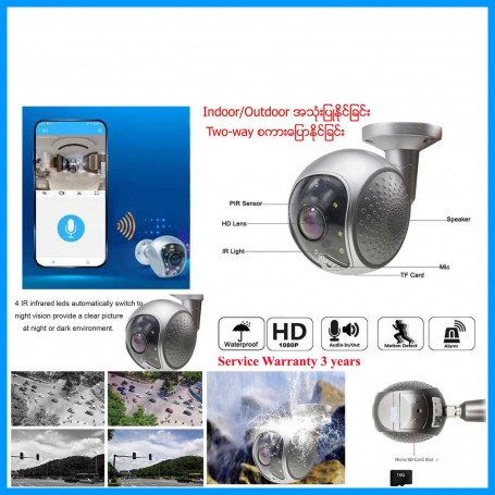 Pedestrian tracking Alarm bell Zoom Camera