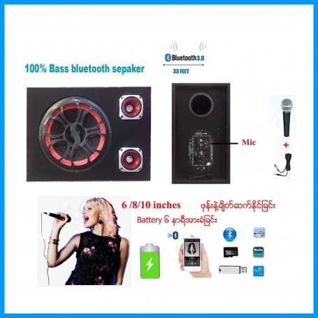 Bluetooth Woofer Speaker