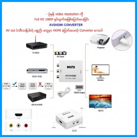 AV2HDMI(Mini Hd Vedio Converter)